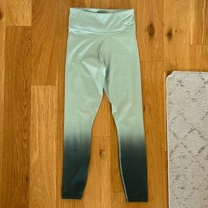 Never worn. Green ombré puma leggings